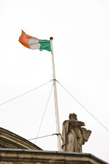Generic Image - Irish Flag at Four Courts